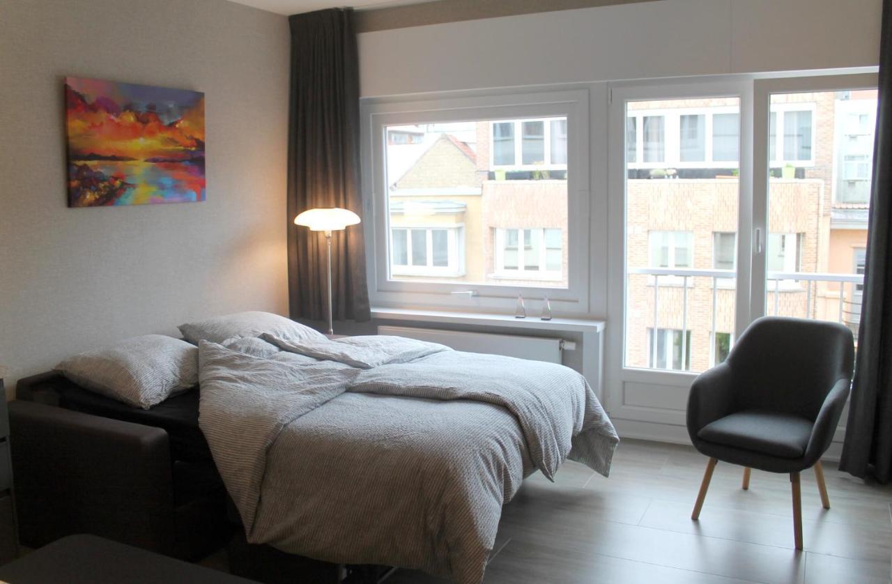 Ferienwohnung Studio Boris, Voor Een Comfortabel Verblijf ! Middelkerke Exterior foto